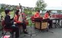 An excellent mainland Chinese traditional band at the Rewi Alley park opening.